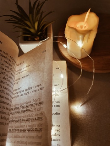 Poetry Candle