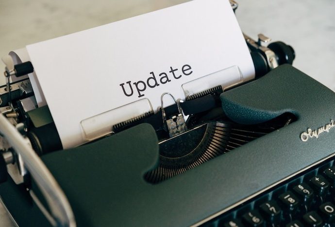 Update Author Website