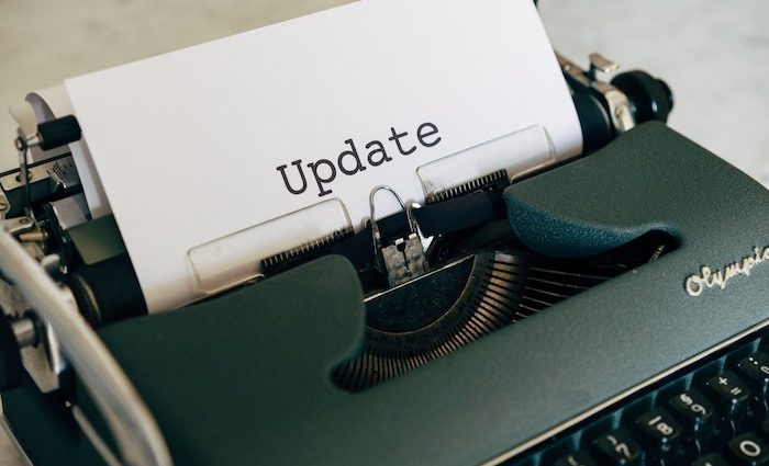 Update Author Website