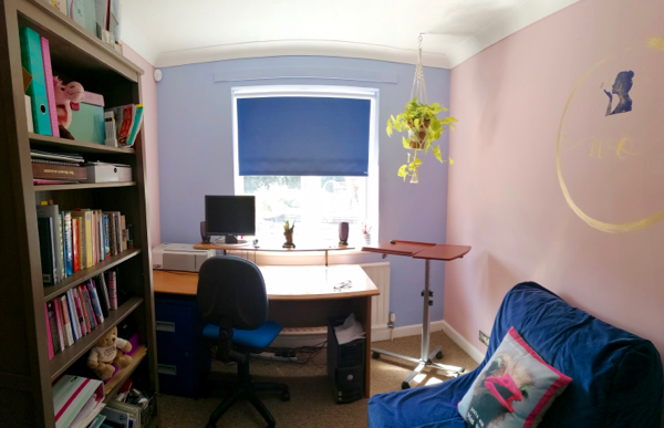 Wendy's home office.